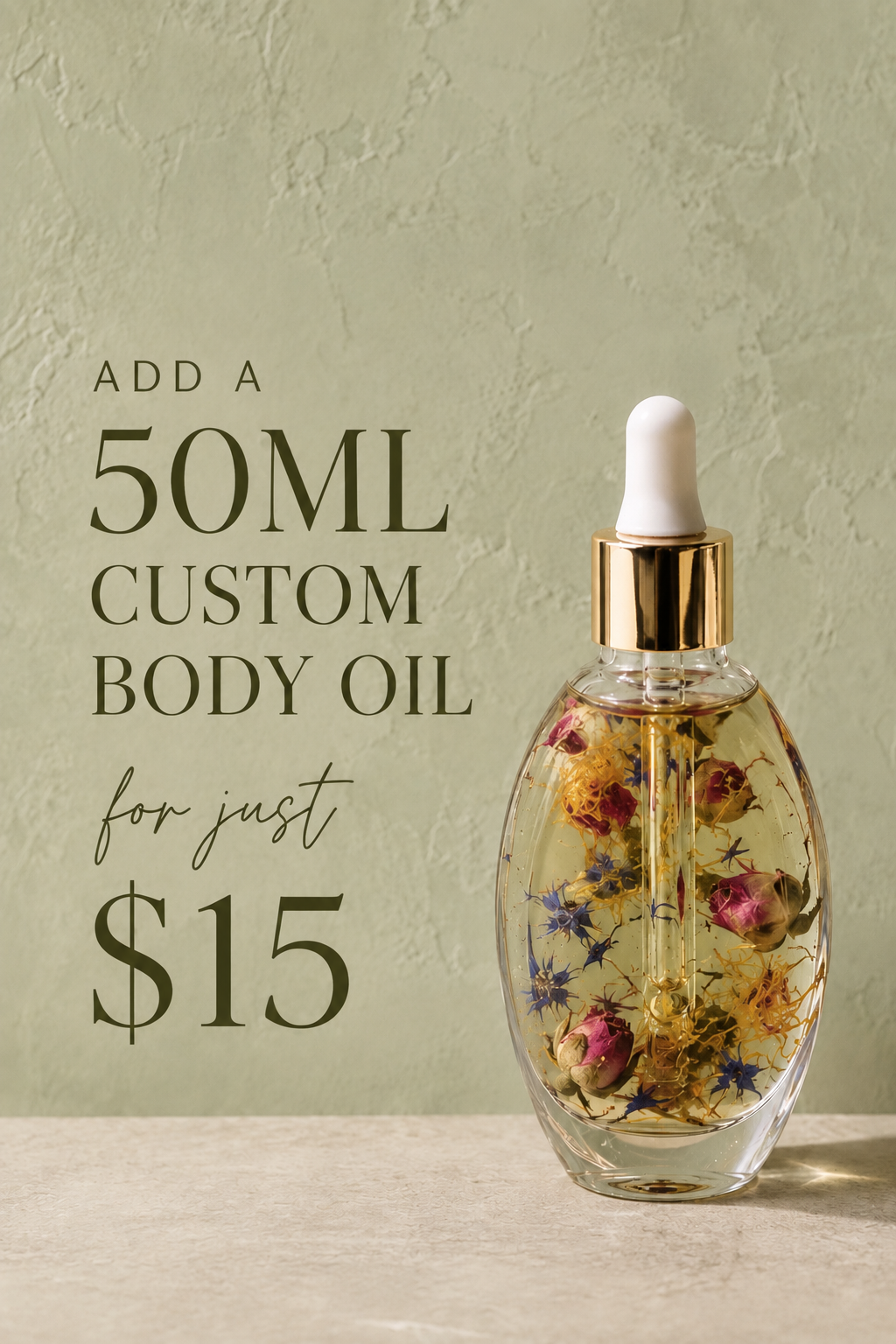 Custom Body Oil Add On
