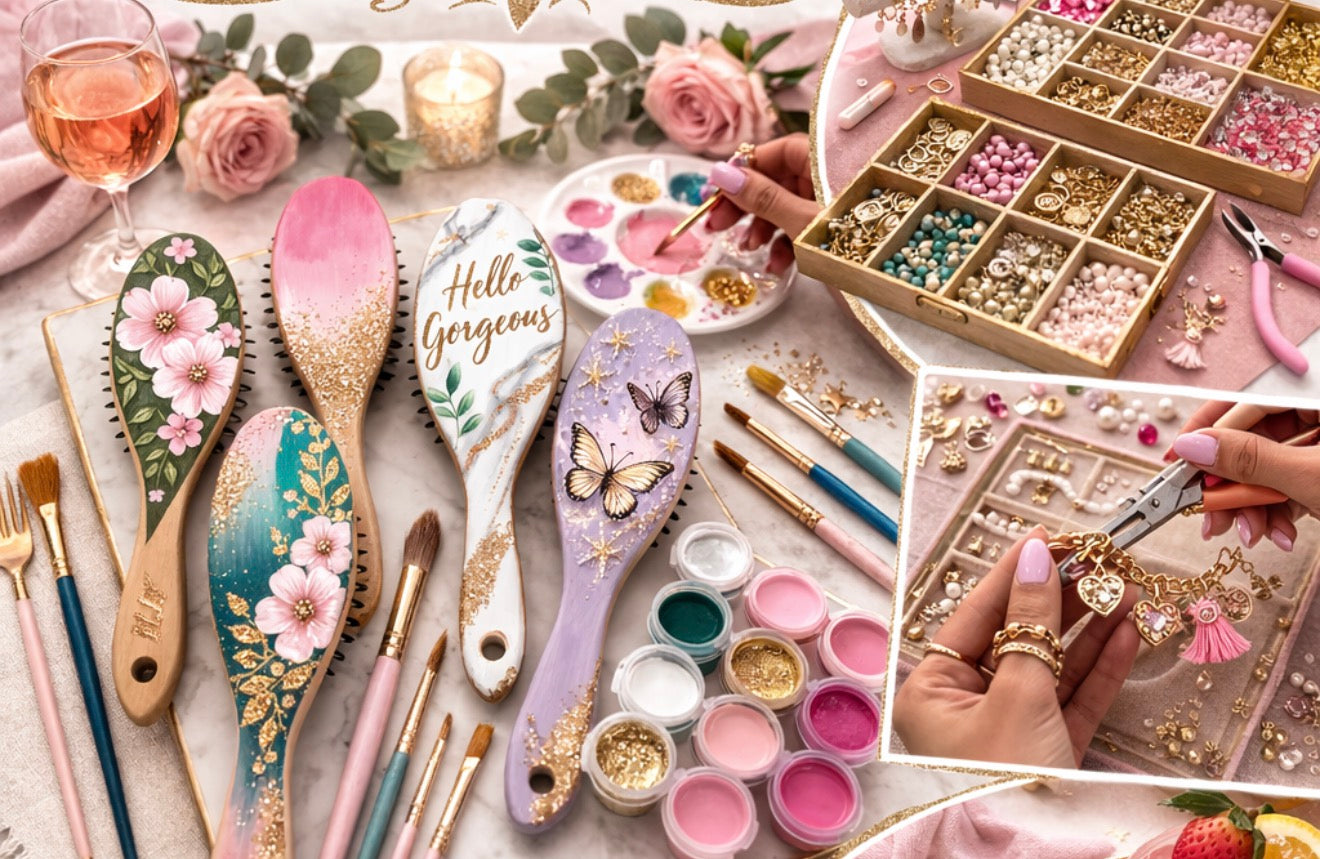 🥂Sip, Paint & Charms 🎨✨