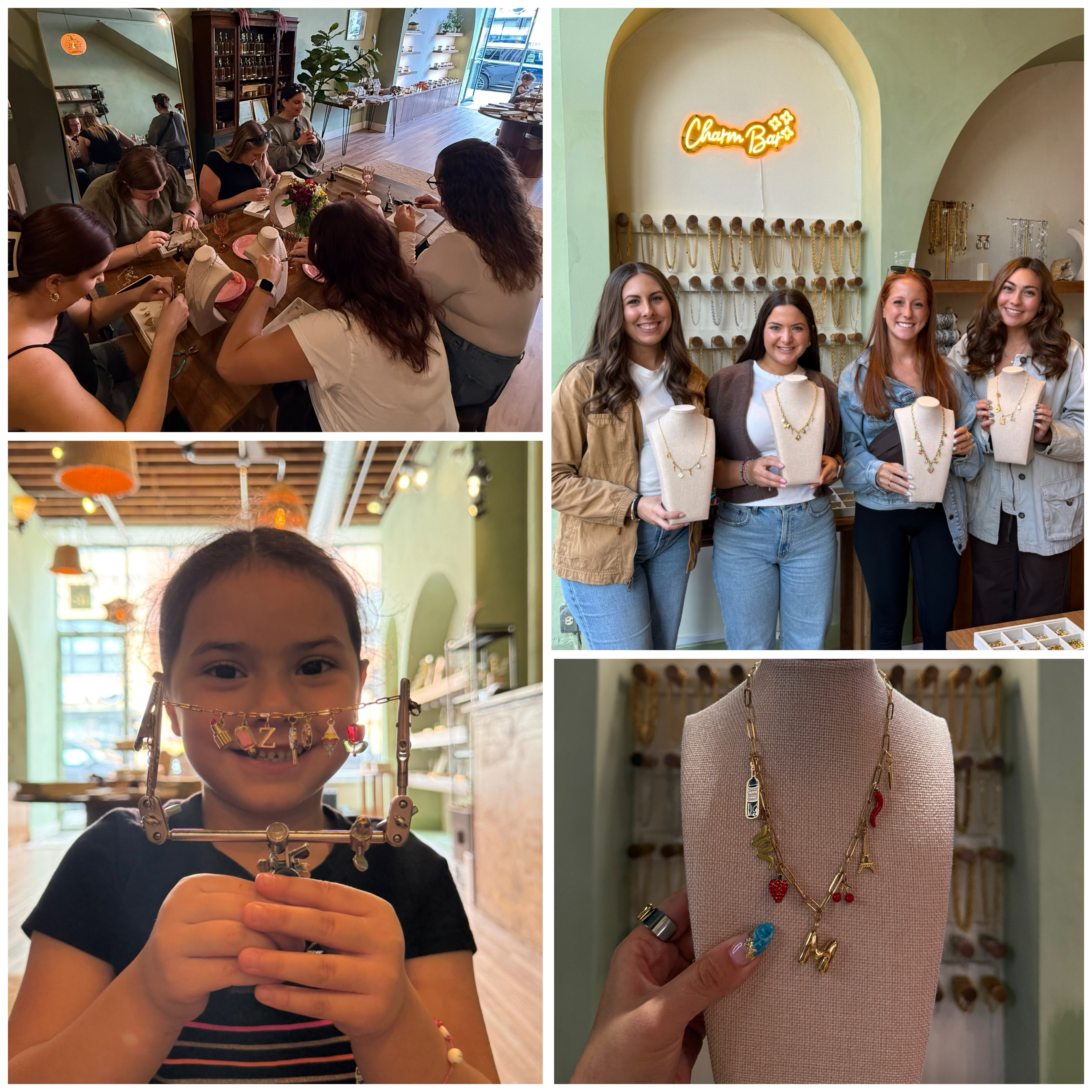Charm bar experience